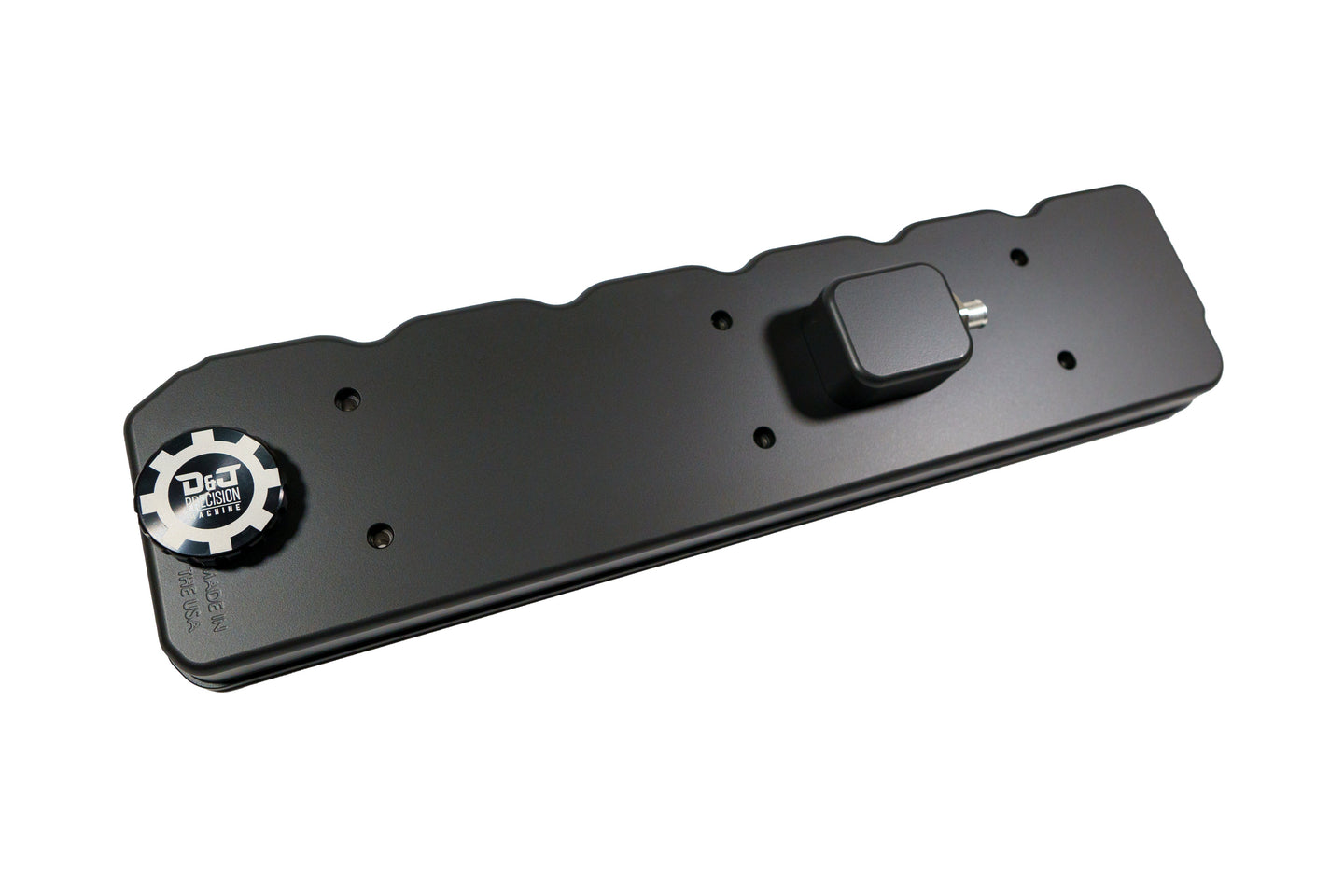 D&J Precision Machine Billet Valve Cover 03-05 Black Powder Coat D&J Precision Machine