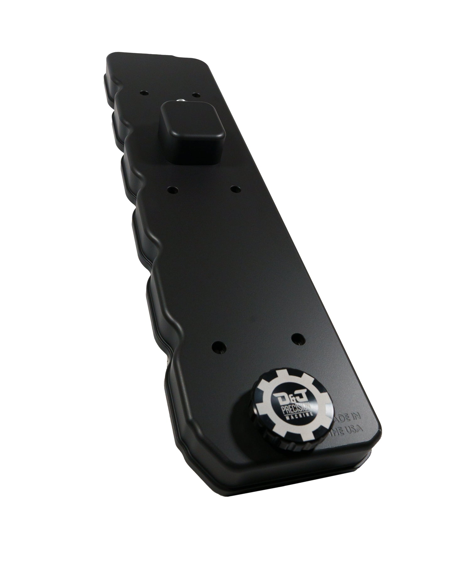 D&J Precision Machine Billet Valve Cover 03-05 Black Powder Coat D&J Precision Machine