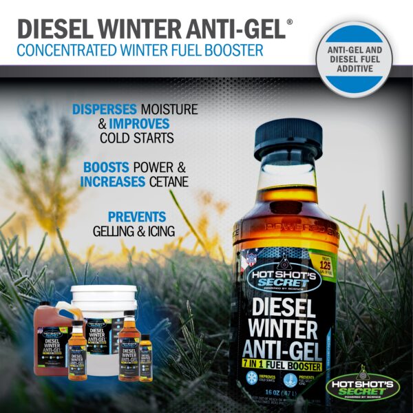 Hot Shot's Secret Diesel Winter Anti-Gel - TAMELESS PERFORMANCE