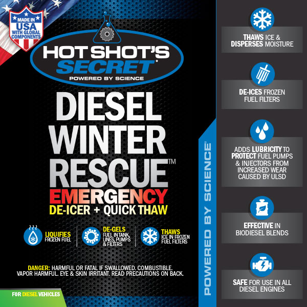 Hot Shot's Secret Diesel Winter RESCUE - TAMELESS PERFORMANCE