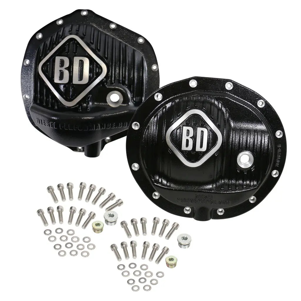 Differential Cover Pack Front AA 12-9.25 & Rear AA 14-11.5 Dodge 2500 2014-2018 / 3500 2013-2018 BD Diesel