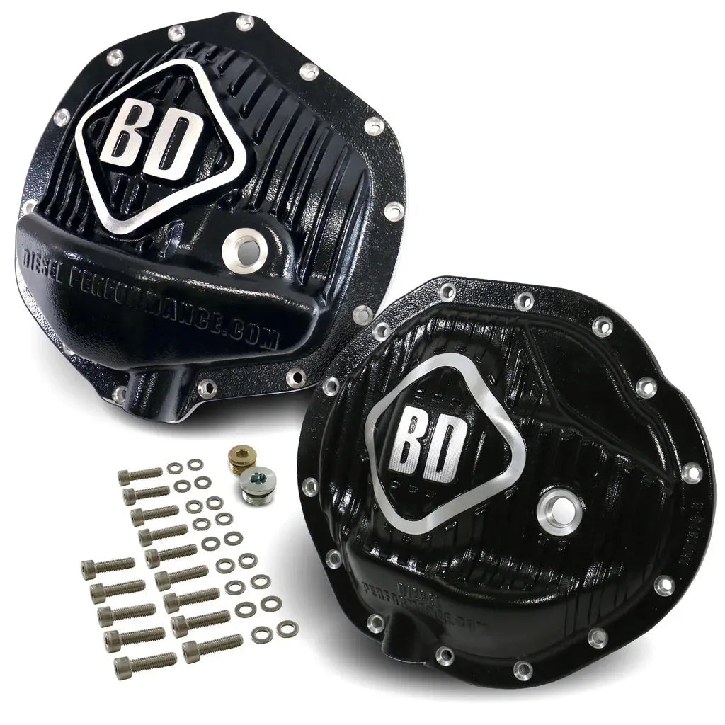 Differential Cover Pack Front AA 14-9.25 & Rear AA 14-11.5 Dodge 2500/3500 Cummins 2003-2013 BD Diesel