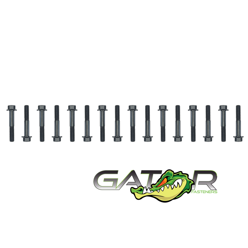 Heavy Duty Exhaust Manifold Bolt Kit for Ford (94-03) 7.3L Powerstroke Diesel Gator Fasteners Gator Fasteners