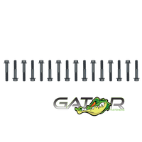 Heavy Duty Exhaust Manifold Bolt Kit for Ford (94-03) 7.3L Powerstroke Diesel Gator Fasteners Gator Fasteners