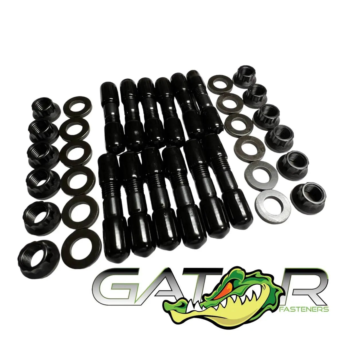 1994-23 Dodge Ram 5.9L/6.7L Cummins Gator Heavy Duty Exhaust Manifold Stud Kit (Black Oxide) EMSK5967C-BLK - TAMELESS PERFORMANCE