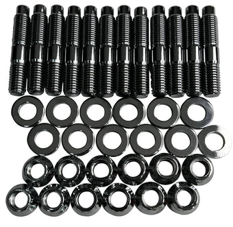 compare product Heavy Duty Exhaust Manifold Stud Kit for Dodge/Ram (1994-20) 5.9L and 6.7L Cummins Diesel (Chrome) Gator Fasteners
