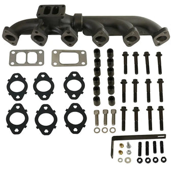 compare product EXHAUST MANIFOLD KIT STOCK MOUNT DODGE 5.9L CUMMINS 2003-2007