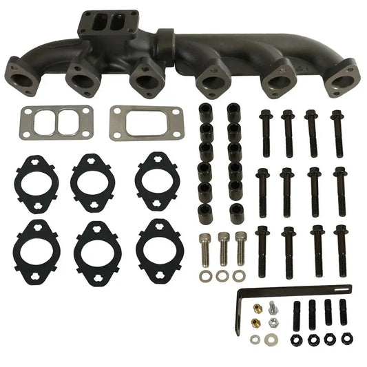 EXHAUST MANIFOLD KIT STOCK MOUNT DODGE 5.9L CUMMINS 2003-2007 BD Diesel