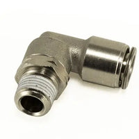 Elbow - Male 1/8" NPT x 1/4" PTC Tube - 21837