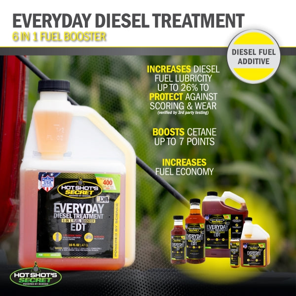 Hot Shot's Secret Everyday Diesel Treatment - TAMELESS PERFORMANCE