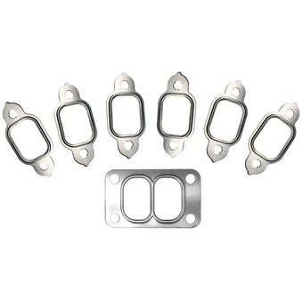 compare product Exhaust Manifold Gasket Set Stock Mount Dodge 12-valve 5.9L Cummins 1988-1998