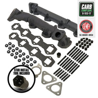 Exhaust Manifold Kit - Ford 6.7L Power Stroke F250 / F350 Pick-Up 2015-2019 & F350 / F450 / F550 Cab & Chassis 2017-2019 BD Diesel