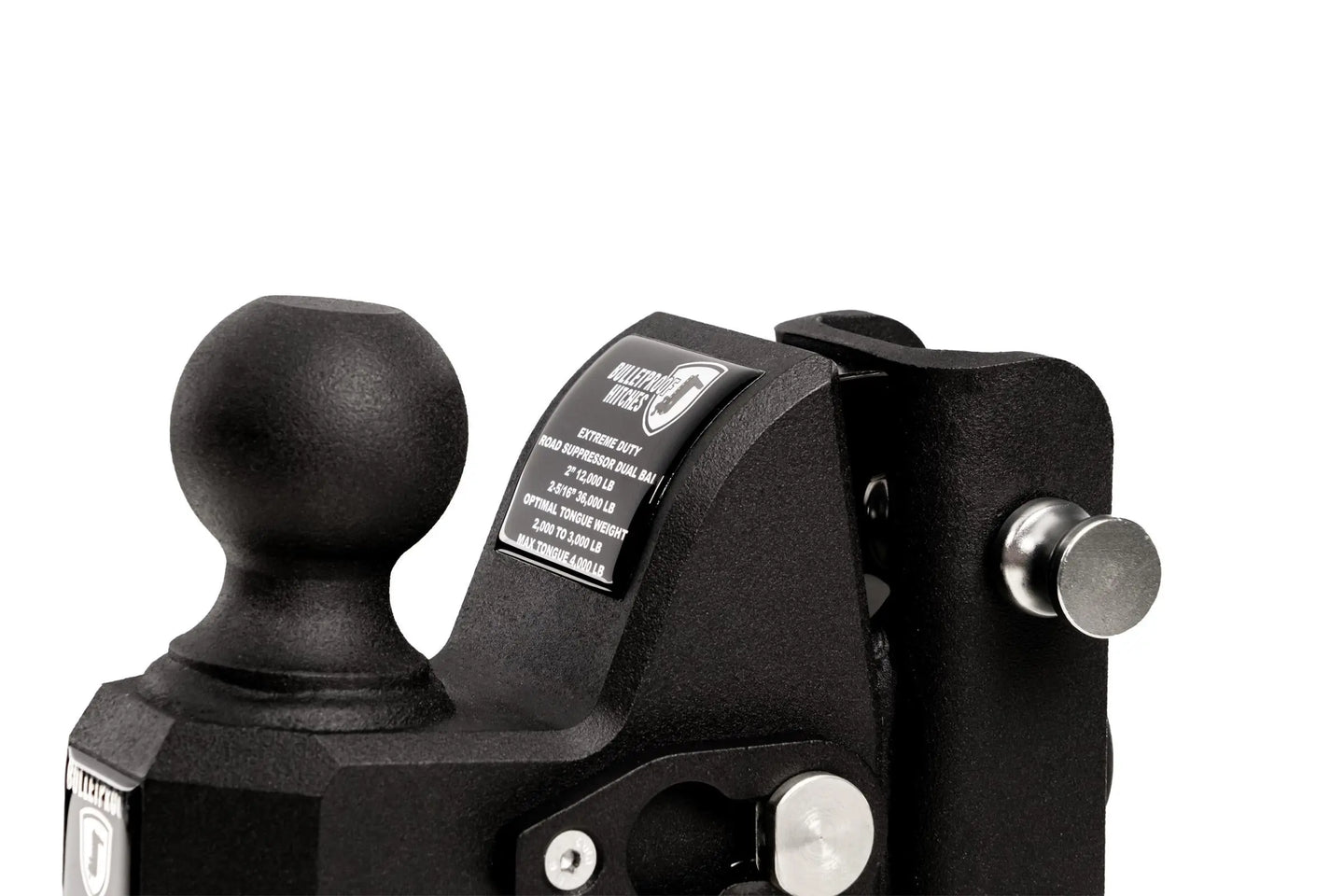 Extreme Duty Road Suppressor Dual Ball BulletProof Hitch BulletProof Hitches