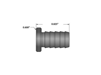 compare product 3/8 Inch Billet Aluminum Universal Block Off Plug Fleece Performance