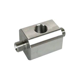 compare product 6.7L Cummins Dual Pump Kit Junction Block with Rail Sensor Port 3.5mm ID Fleece Performance