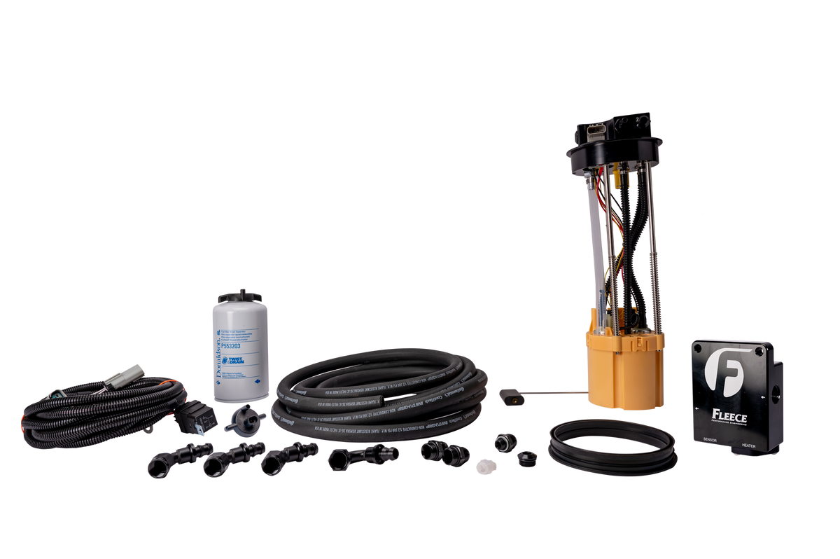 Fuel System Upgrade Kit with PowerFlo Lift Pump for 98.5-2002 Dodge Cummins Fleece Performance Fleece Performance