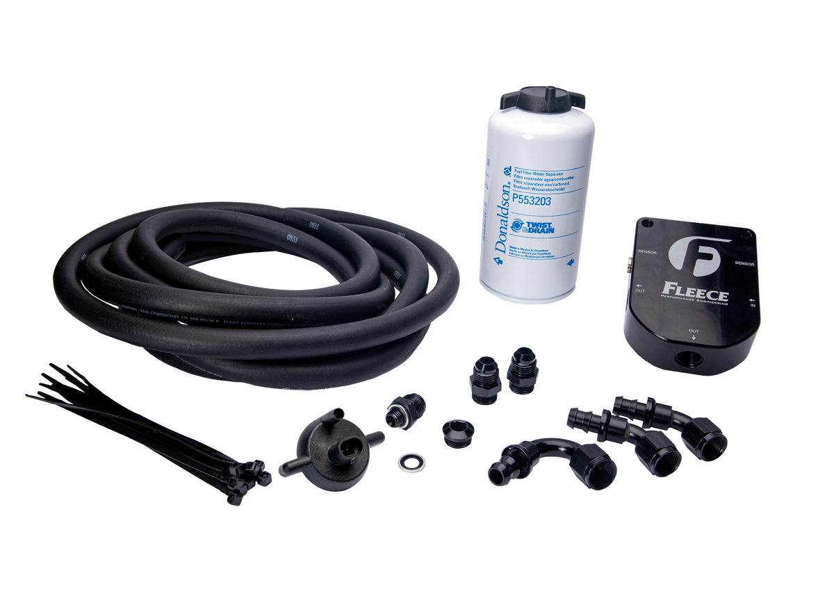 1998.5-2002 Dodge Cummins Auxiliary Fuel Filter Kit Fleece Performance Fleece Performance