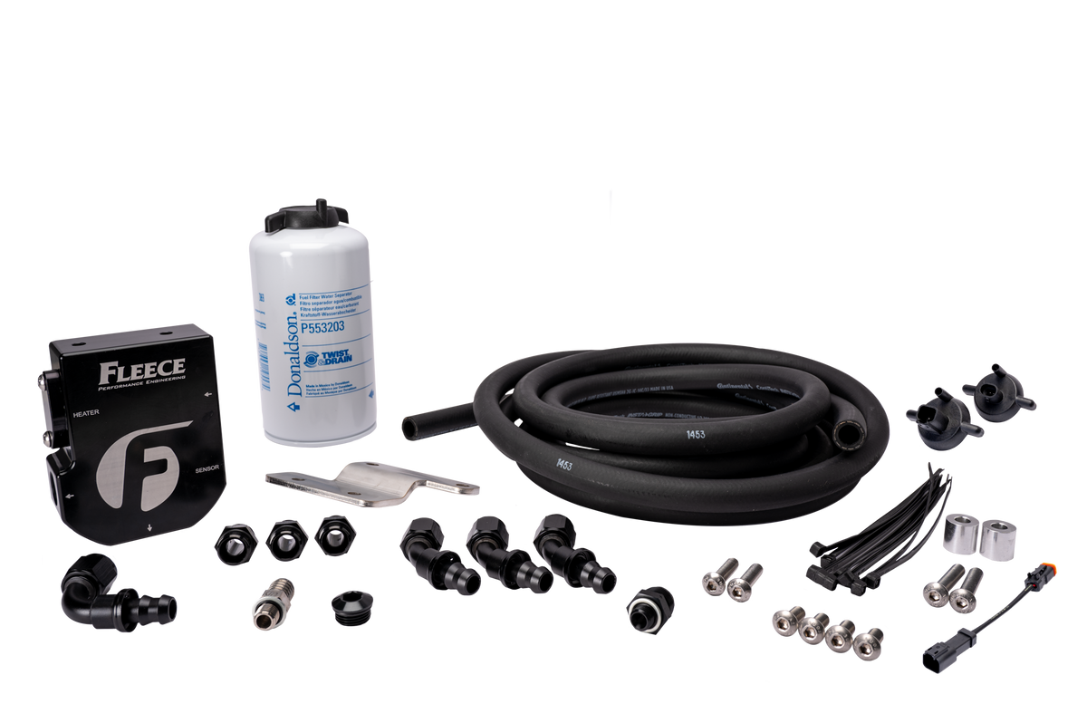 2003 - 2018 Dodge Cummins Auxiliary Fuel Filter Kit Fleece Performance Fleece Performance