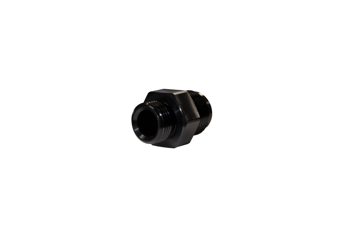 -10 to 3/4 Inch-16 Straight Male Black w/ O-Ring Fleece Performance Fleece Performance