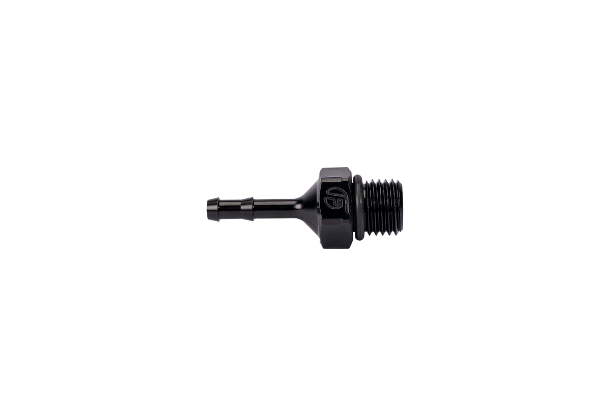 4AN to 3/32 Inch ID Hose Barb Fleece Performance Fleece Performance