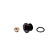 3/4-16 Inch O-ring to 1/8 Inch NPT adapter w/ 1/8 Inch NPT plug Fleece Performance Fleece Performance