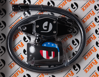 Cummins Coolant Bypass Kit 12V 94-98 with Stainless Steel Braided Line Fleece Performance Fleece Performance