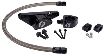 compare product Cummins Coolant Bypass Kit 03-07 Manual Transmission w/ Stainless Steel Braided Line Fleece Performance