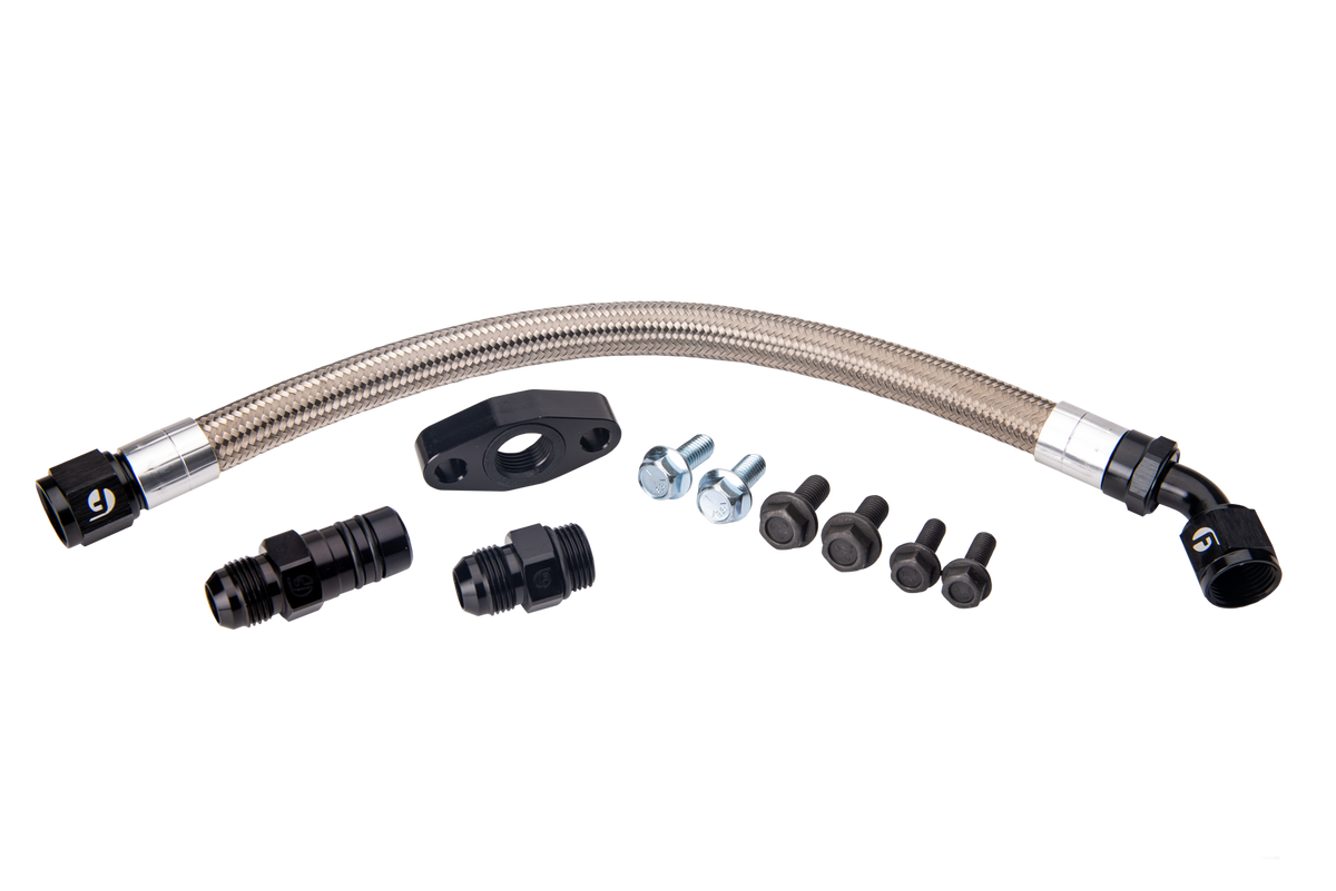 Cummins Turbo Drain Tube Kit For 2nd Gen Swaps Fleece Performance Fleece Performance