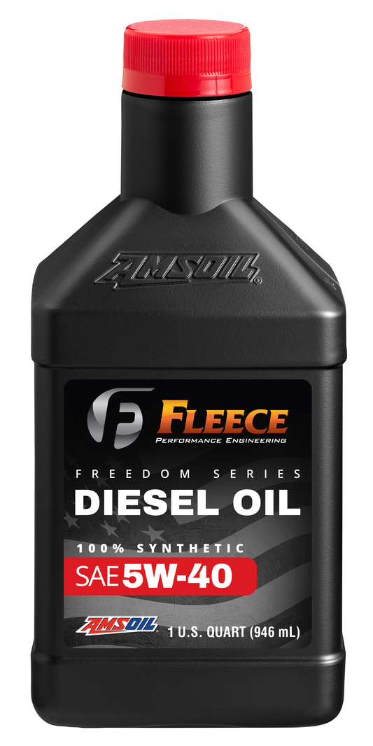 Freedom Series 5W-40 Diesel Engine Oil (Case - 12 Quarts) Fleece Performance Fleece Performance