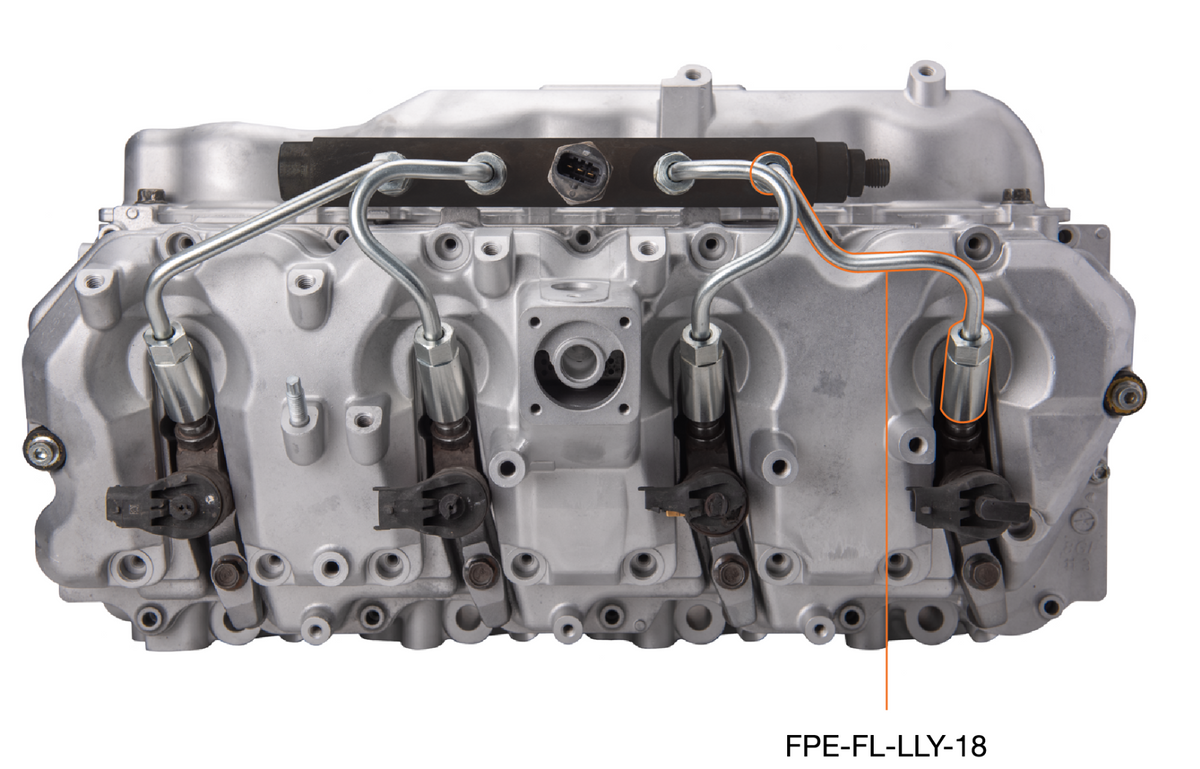 LLY Duramax High Pressure Injection Line (Number 1 and Number 8) Fleece Performance Fleece Performance