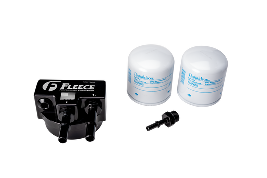 Fleece Performance Engine Mounted Filter Assembly for 6.7L Ford Powerstroke Fleece Performance Fleece Performance
