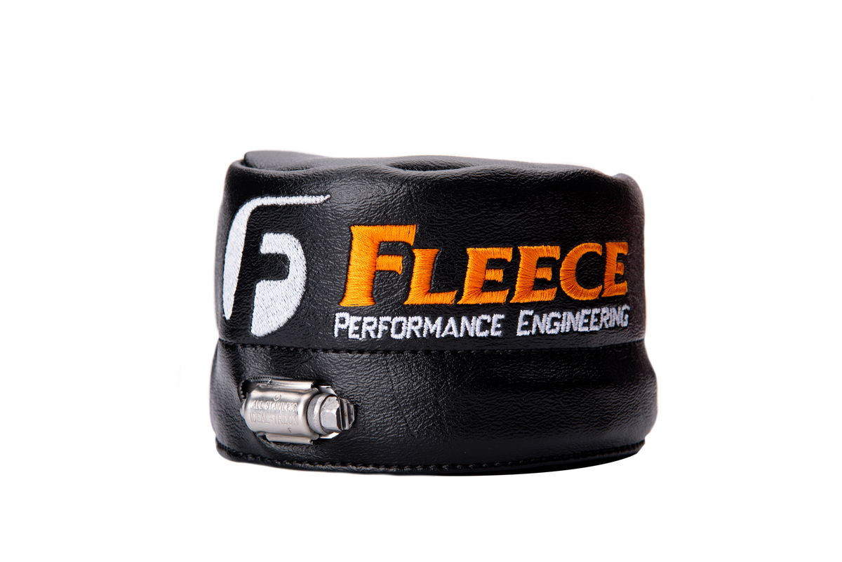 4 Inch Short Hood Stack Cover-Straight Cut Fleece Performance Fleece Performance