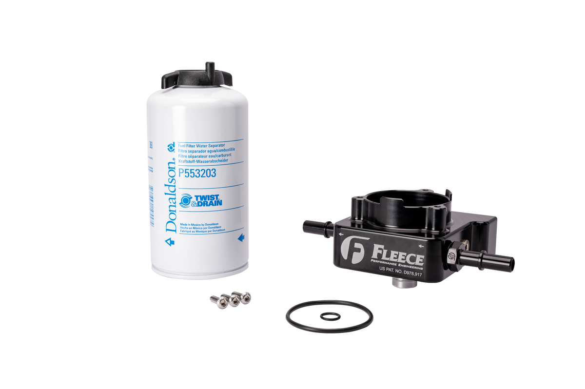 L5P Fuel Filter Upgrade Kit (2017-2019 Short and Long Bed/2020-2024 Long Bed) Fleece Performance Fleece Performance
