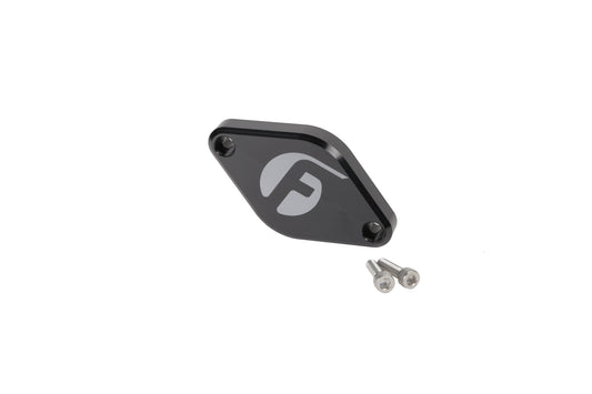Resonator Delete Plate Duramax LML 6061 Aluminum Fleece Performance Fleece Performance
