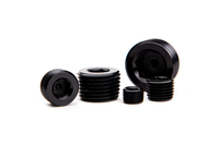 3/4 Inch NPT Hex Socket Plug Black Fleece Performance Fleece Performance