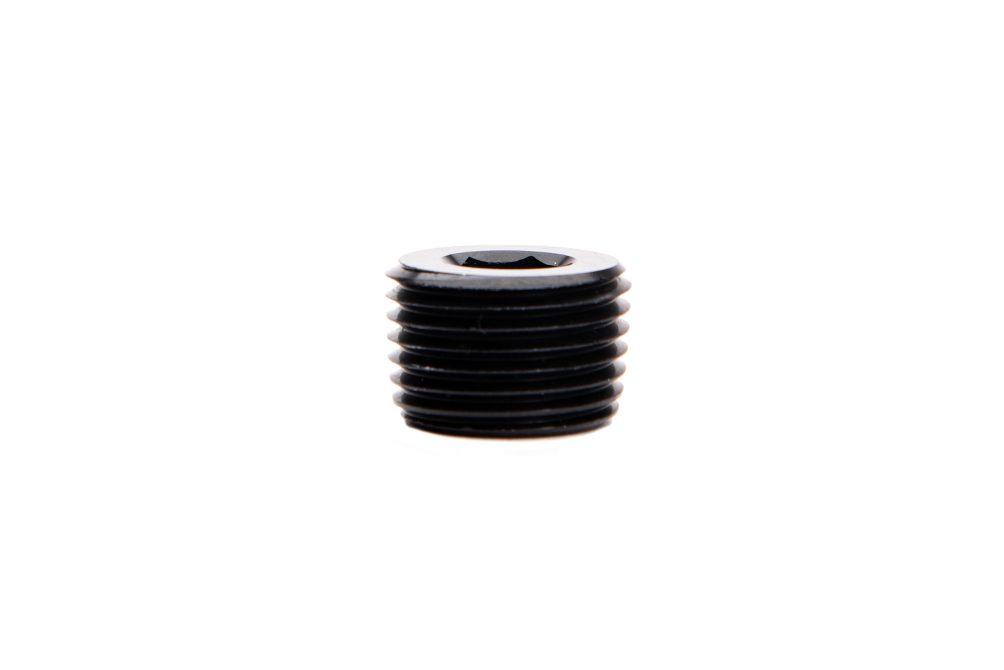 3/8 Inch NPT Hex Socket Plug Black Fleece Performance Fleece Performance