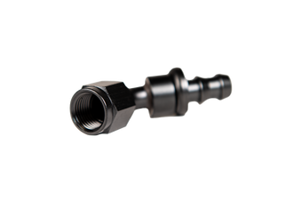 compare product -6 45 Deg to Hose Barb Black Fleece Performance