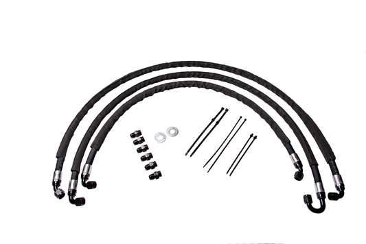 2011-2014 GM Duramax Heavy Duty Replacement Transmission Cooler Lines 2011-2014 GM 2500/3500 Fleece Performance Fleece Performance