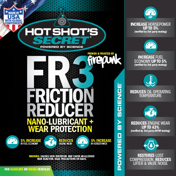 Hot Shot's Secret FR3 Friction Reducer - TAMELESS PERFORMANCE