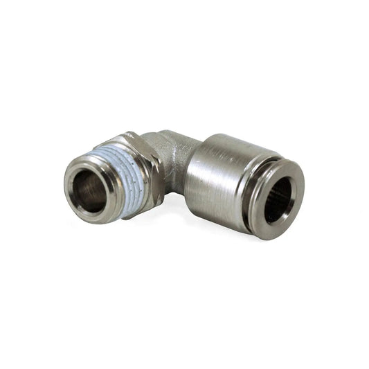 Fitting Elbow, Swivel, 1/8" MNPT x 1/4" PTC