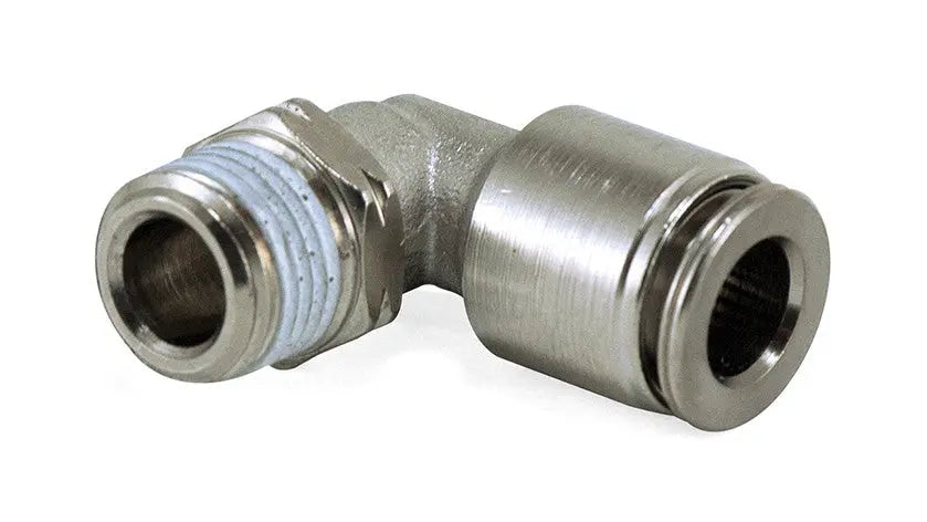 Fitting Elbow, Swivel, 1/8" MNPT x 1/4" PTC - image 2