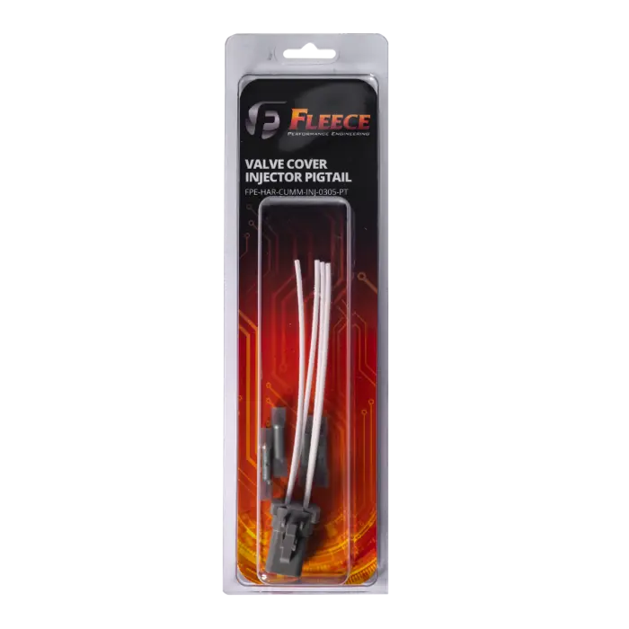 Fleece Performance Valve Cover Injector Pigtail (4-pin) for 2003-2005 RAM with Cummins package view