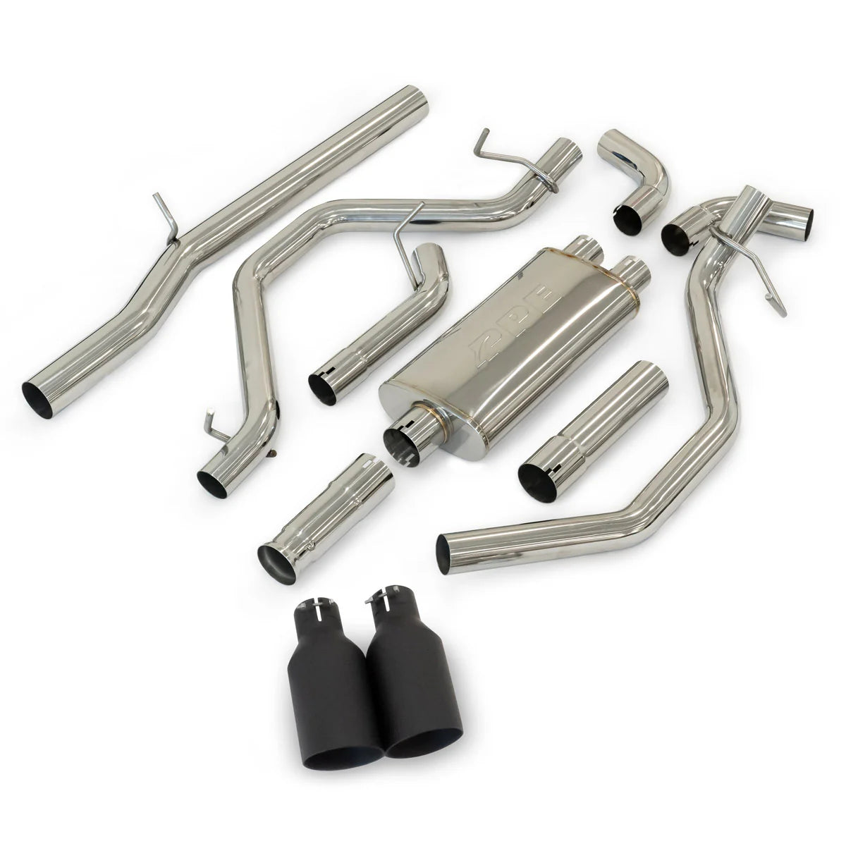 2009-2013 GM 1500 4.8L/5.3L V8 Cat-Back Exhaust System Dual Exit PPE