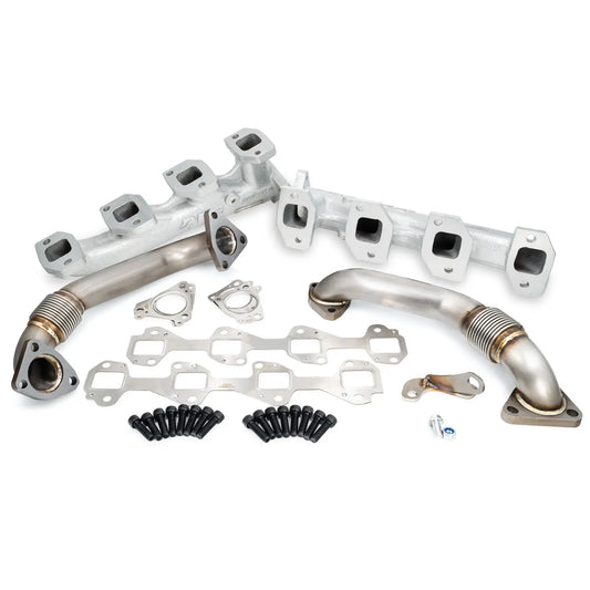 PPE 2001-2004 (FED / 2001 CA) GM 6.6L Duramax High-Flow Exhaust Manifold and Up-Pipe Kit