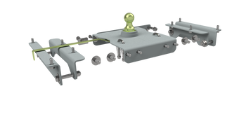 compare product B&W Trailer Hitches GNRC816 Turnoverball Center Kit