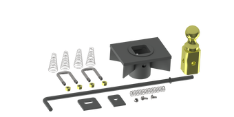 compare product B&W Trailer Hitches GNRK1500 Turnoverball One-Piece Kit For Flatbeds