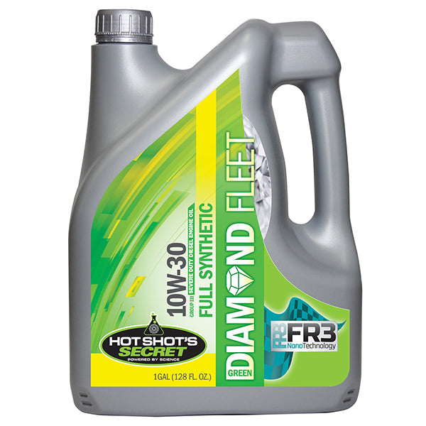 Hot Shot's Secret GREEN DIAMOND 10W-30 Full Synthetic Heavy Duty Diesel Engine Oil - TAMELESS PERFORMANCE