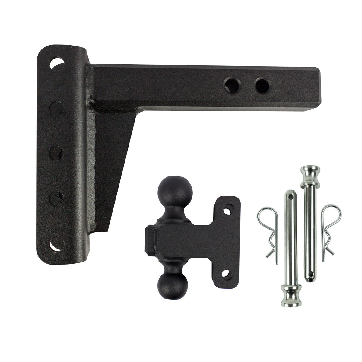 2.0 inch Heavy Duty 4 inch Drop/Rise Hitch BulletProof Hitch BulletProof Hitches