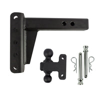 2.0 inch Heavy Duty 4 inch Drop/Rise Hitch BulletProof Hitch BulletProof Hitches