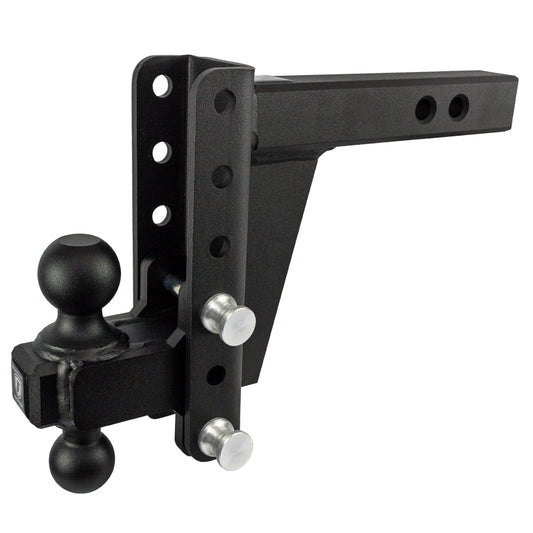 2.0 inch Heavy Duty 6 inch Drop/Rise Hitch BulletProof Hitch